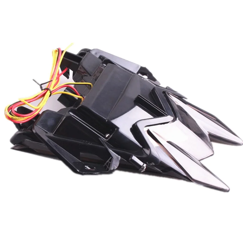 

Motorcycle Integrated LED Turn Signals Tail Light For BMW S1000RR 2010 2011-2014 Smoke Clear