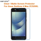 Прозрачноеантибликовое матовое защитное стекло HD для Asus Zenfone 4 Max 5,2 (ZC520KL), защитная пленка 5,2 дюйма (не закаленное стекло)