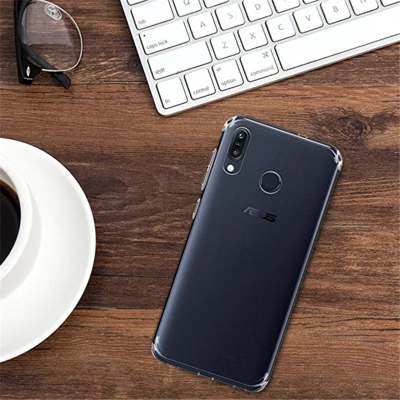 Мягкий прозрачный ТПУ силиконовый чехол для Asus ZenFone Max (M1) ZB555KL чехлы телефонов