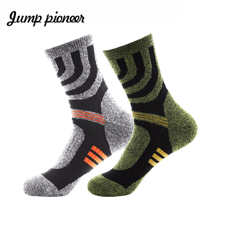 Jump Pioneer высокое качество цельное полотенце махровые мужские носки плотные модные