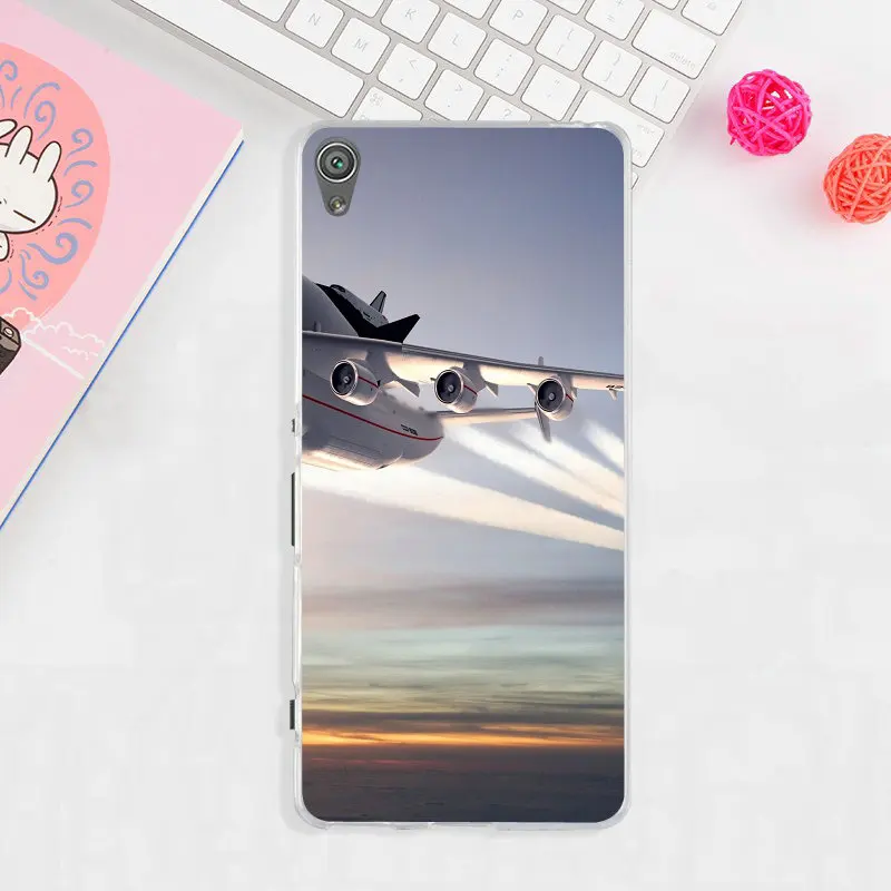 Летательный аппарат Sky Airport тонкий силиконовый мягкий чехол для телефона sony Xperia XZ