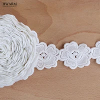 african white lace fabric 2019 high quality lace wedding decoration trim diy 10yard new milk silk bar code lace spot lace fabric
