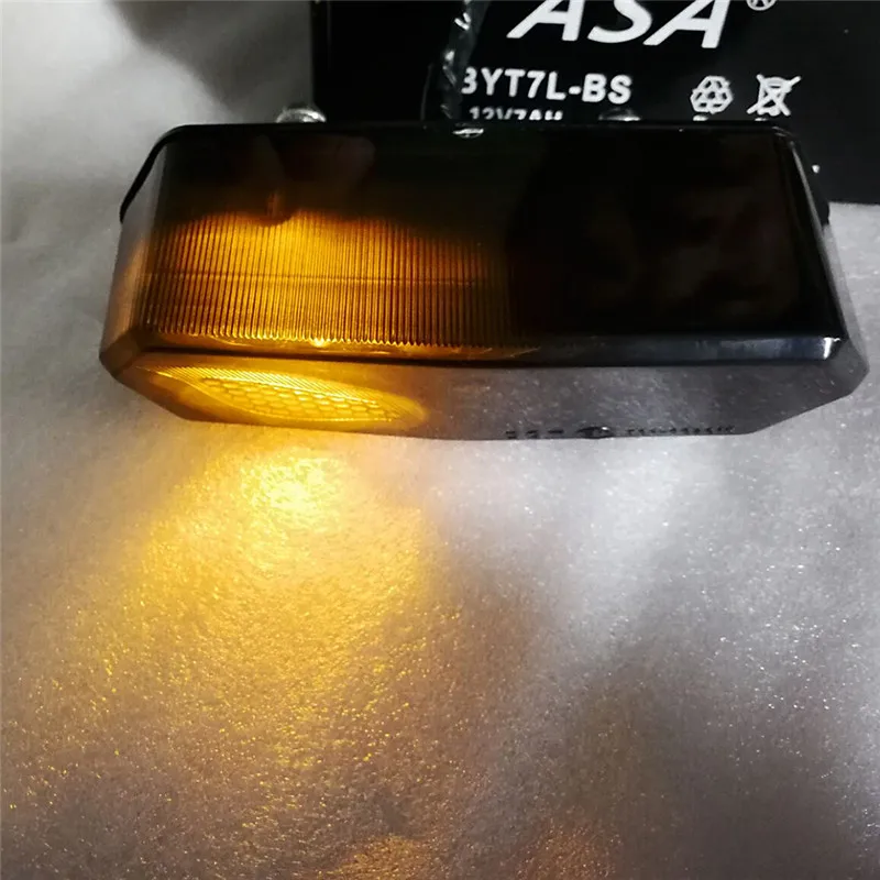 Задний фонарь для мотоцикла светодиодный стоп сигнал сигнальная лампа