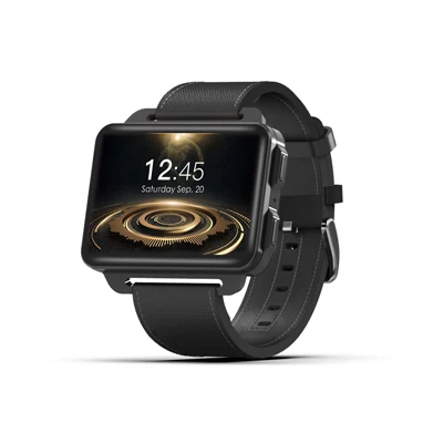 Обновление DM98 DM99 3g сетевые умные часы ОС Android 5,1 1 ГБ ОЗУ 16 Гб ПЗУ 2,2 дюймов ips экран Встроенный gps wifi BT4.0 - Цвет: Черный
