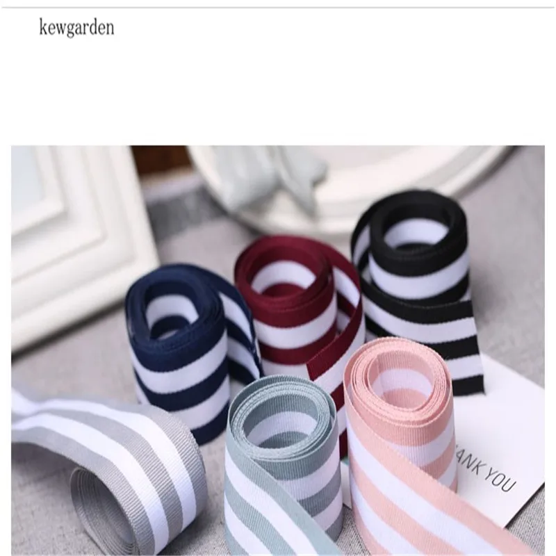 Kewgarden 1/" 5/8" 16 мм 22 мм полоса корсажные ленты вручную изготовленная Лента Сделай Сам Бант Серьги атласная лента аксессуары Riband 20 ярдов