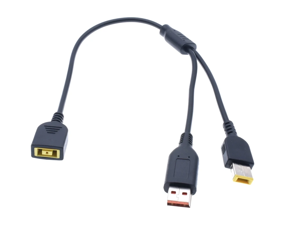 Квадратный разъем постоянного тока USB мама к специальному USB-зарядному