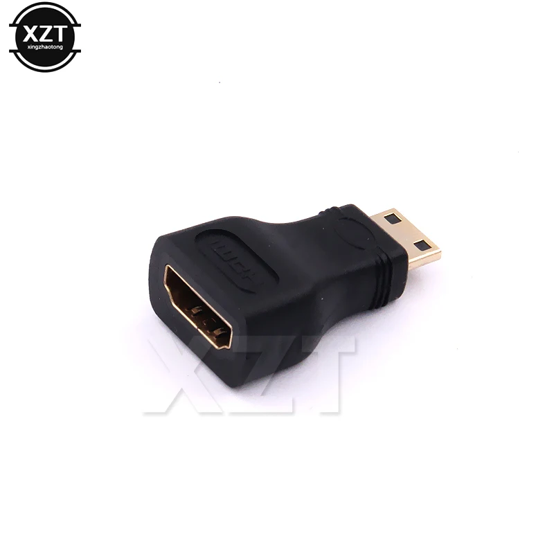 Новейший 1 шт. мини HDMI совместимый с гнездовой позолоченный HD преобразователь