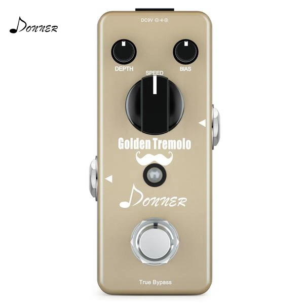 Педали для гитары Donner Golden Tremolo классические педали гитары|tremolo pedal|tremolo effecttremolo guitar