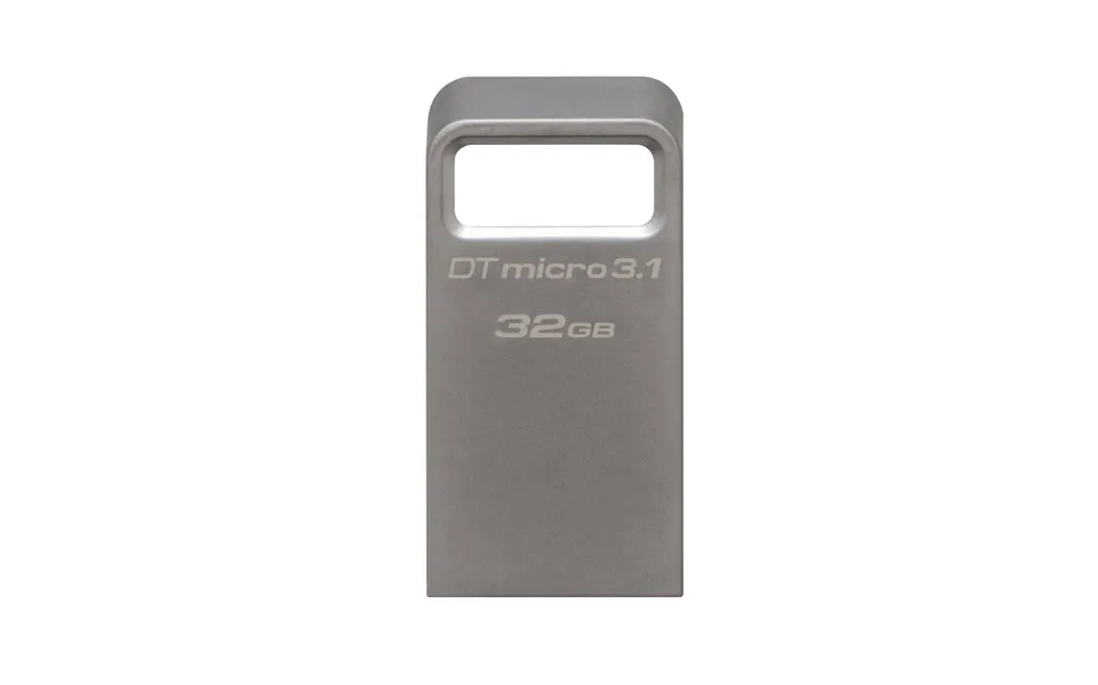 Kingston technology DataTraveler Micro 3 1 32 ГБ 0 (3 Gen 1) Conector USB Tipo A Sin tapa Metalico|USB флэш-накопители| |
