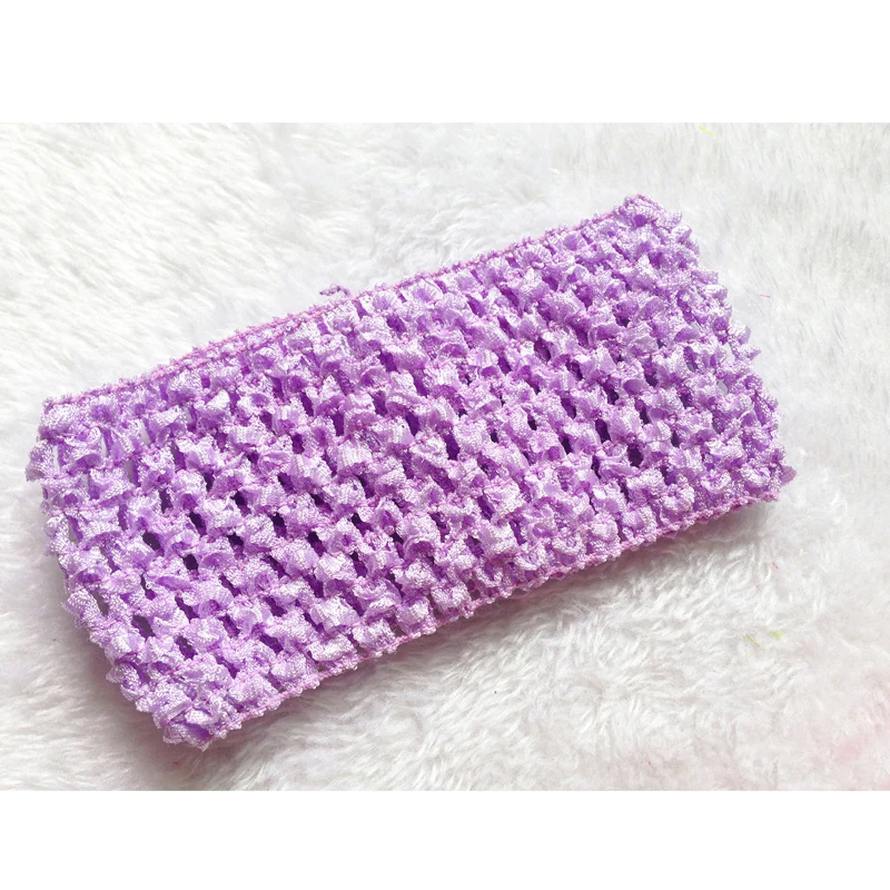 2.75 &quotДетские Волос группа младенца держателя вязания крючком Девушки