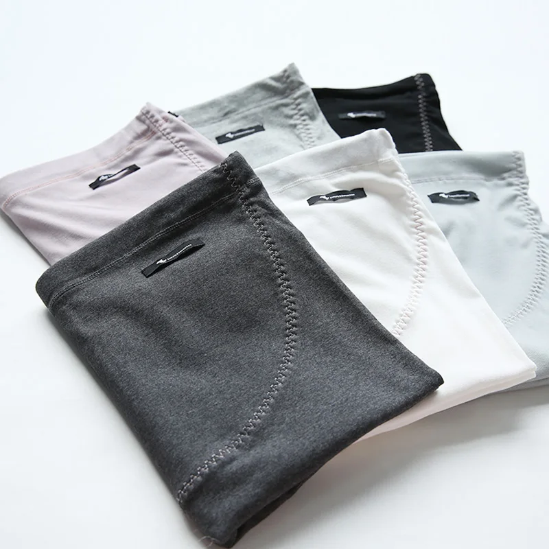 Поддерживающие живот женские брюки с высокой талией эластичные весенне летние