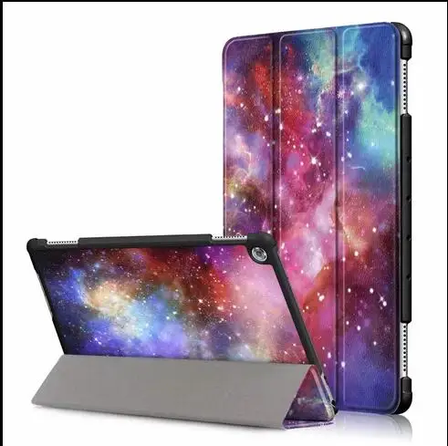 Ультратонкий Магнитный трехскладной смарт-планшет для Huawei MediaPad M5 Lite 10 дюймов |
