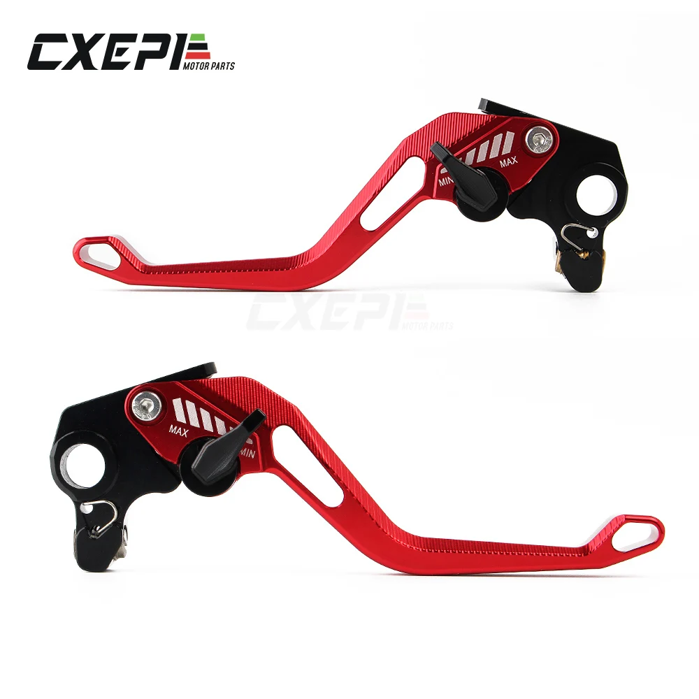С логотипом MONSTER Motorcycle Brakes для DUCATI 696 796 695 620 400 ЧПУ Регулируемые тормоза рычаги