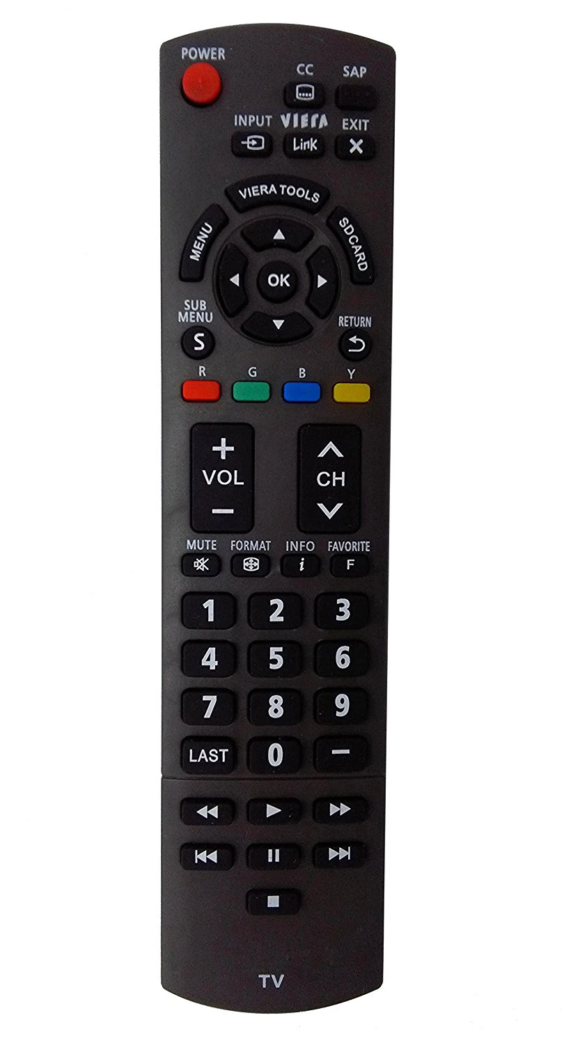 Замена Дистанционное управление для n2qayb000485 Panasonic tc32lx24 tc42pc2 tc42ls24 tc42ld24 tc42px24 tc50px24