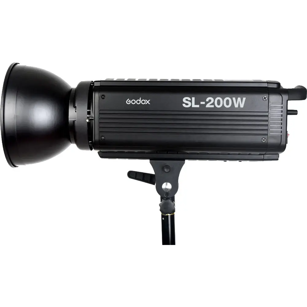 Godox SL-200W 200WS 5600K White Version LCD Panel LED Video Light Continuous Output Bowens Mount Studio | Электроника