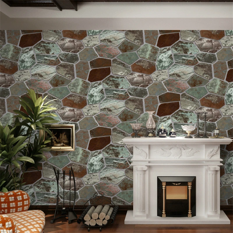 Обои beibehang с имитацией каменной стены культивирование персонализированные обои