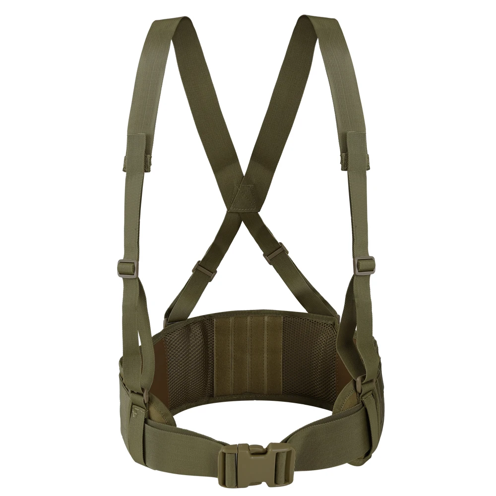 Тактический пояс Molle поддержка талии с h-образными подтяжками регулируемый пояс Боевой страйкбол, милитари, охота поддержка талии