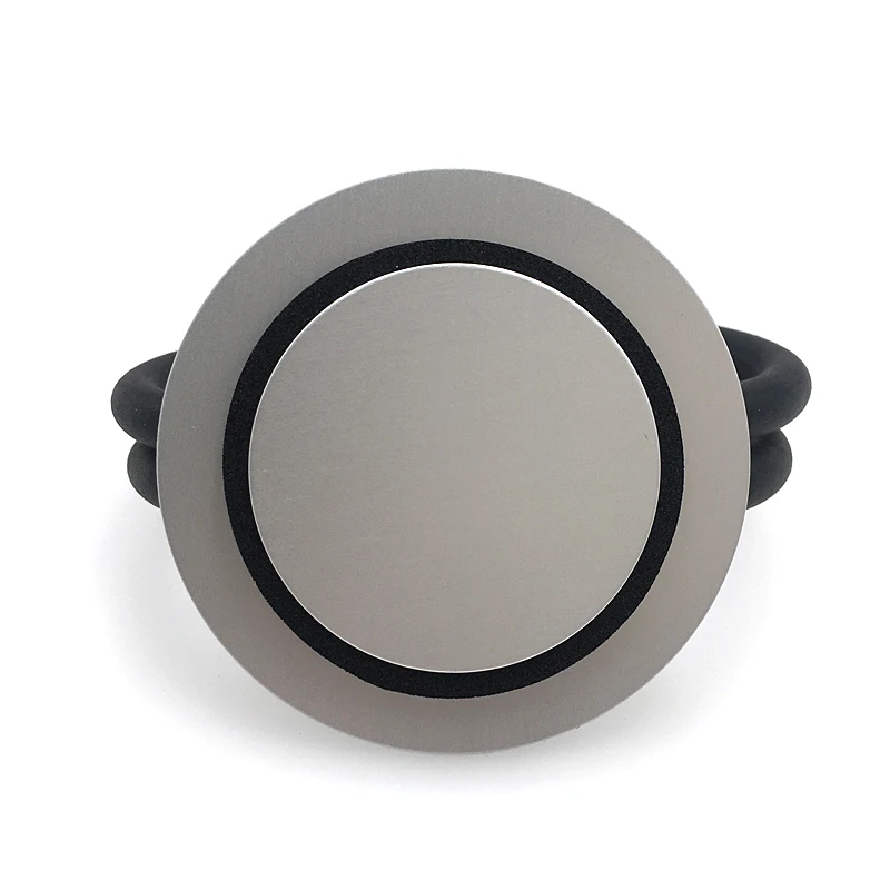 Новый дизайн мода старинный браслет круглый алюминиевый сплав панк дамы