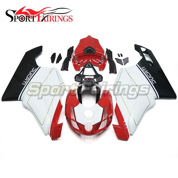 

White Injection Fairings For DUCATI 999 749 Year 03 04 2003 2004 ABS Plastic Motorcycle Fairing Kit Bodywork Cowling Cover New