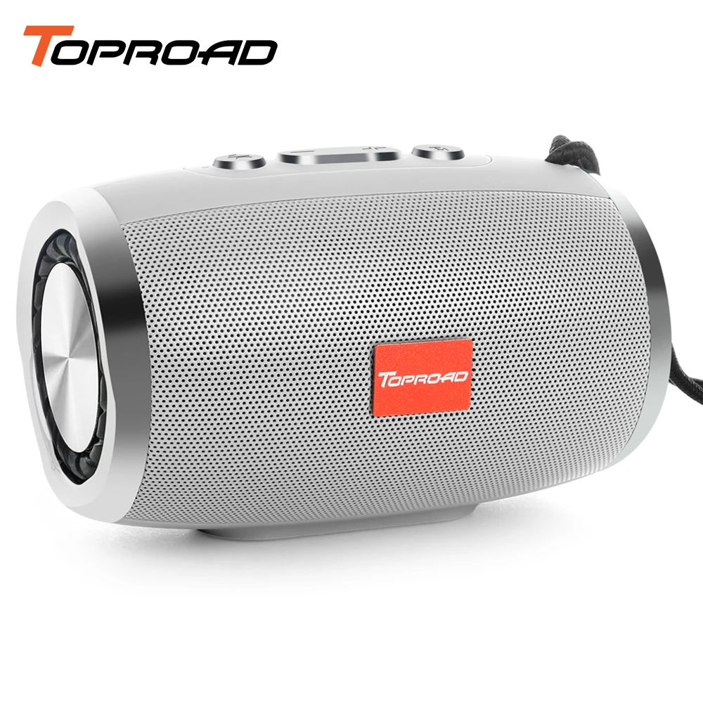 Беспроводная bluetooth-колонка TOPROAD портативные стереозвуки с поддержкой TF fm-радио AUX