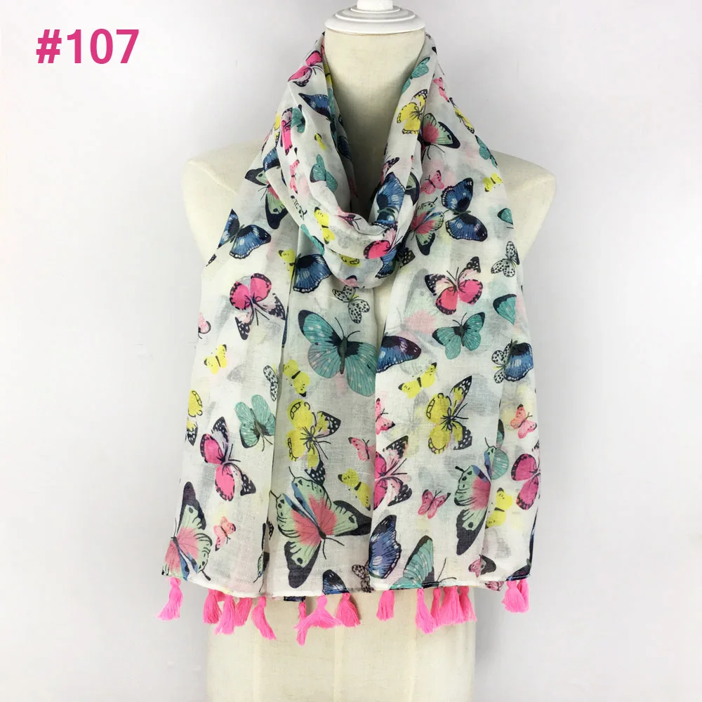 Длинный хлопковый шарф с кисточками 165 цветов|printed scarf|hijab scarfscarf long |