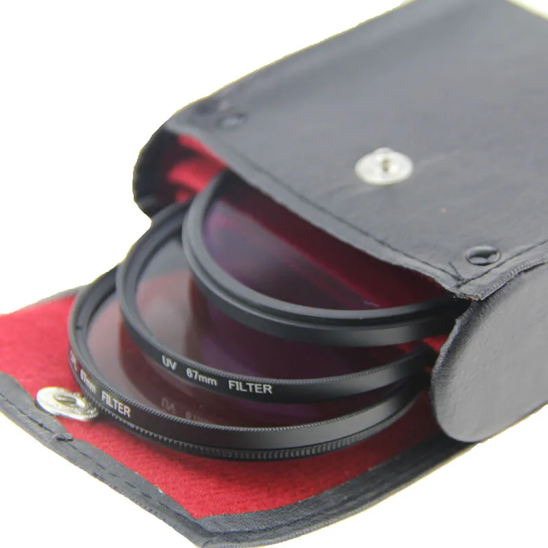 free shipping+ tracking number 72 mm 72mm 1 pcs UV FLD CPL+BAG Filter Set Polfilter for Canon EOS 650D 550D 1100D | Электроника