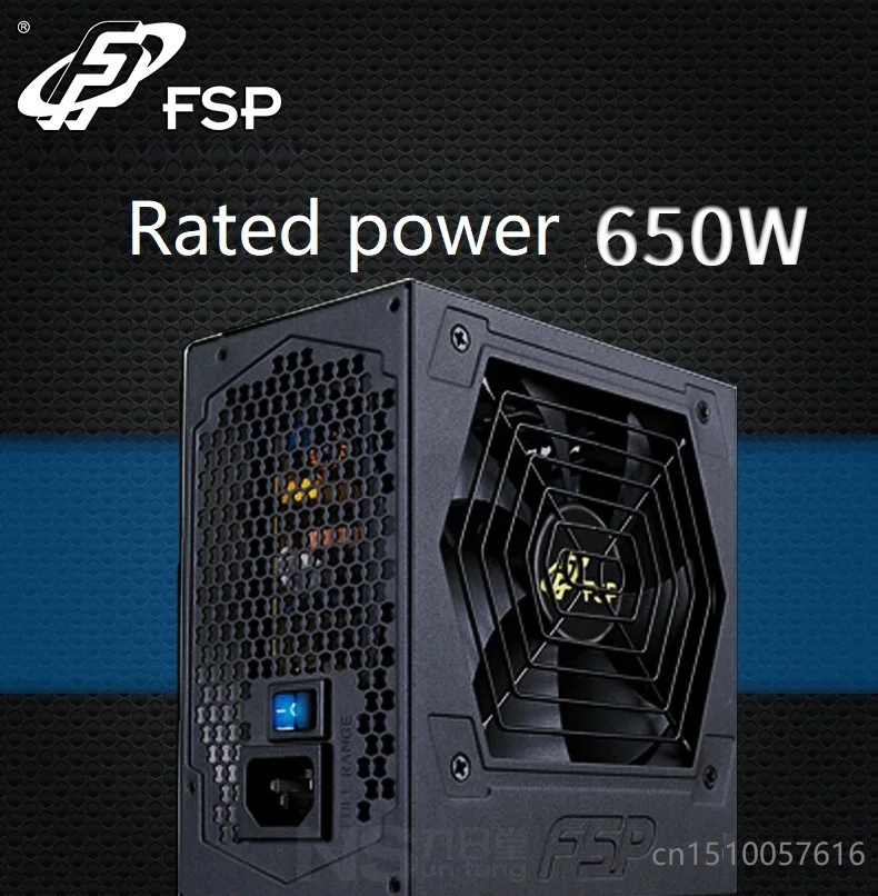 FSP Blue Storm power Devil 650 тихий настольный компьютер Номинальная мощность 650 Вт источник питания