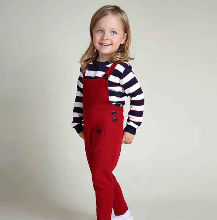 Детские осенние трикотажные комбинезоны с карманами|harem pants kids|pants kidskids harem |