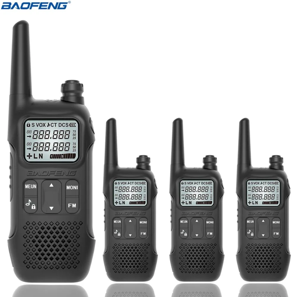 4 шт. портативная мини-рация 8 Вт UHF 400-470 МГц | Мобильные телефоны и аксессуары