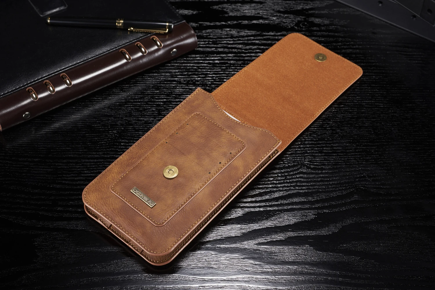 Универсальный чехол для телефона 6,5 дюймов, чехол для Iphone Xs MAX XR 6 7 8 Plus, кожаный чехол-кошелек с отделением для карт, зажим для ремня, держатель, кобура