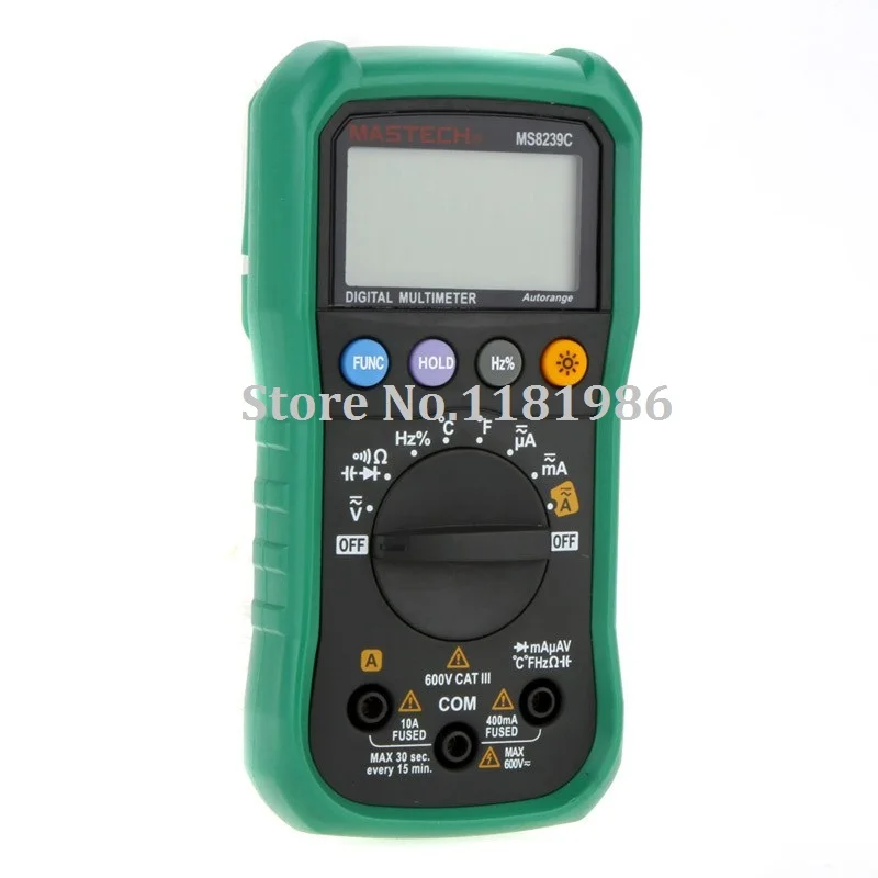 Цифровой Мультиметр MASTECH MS8239C тестер переменного/постоянного тока напряжения и