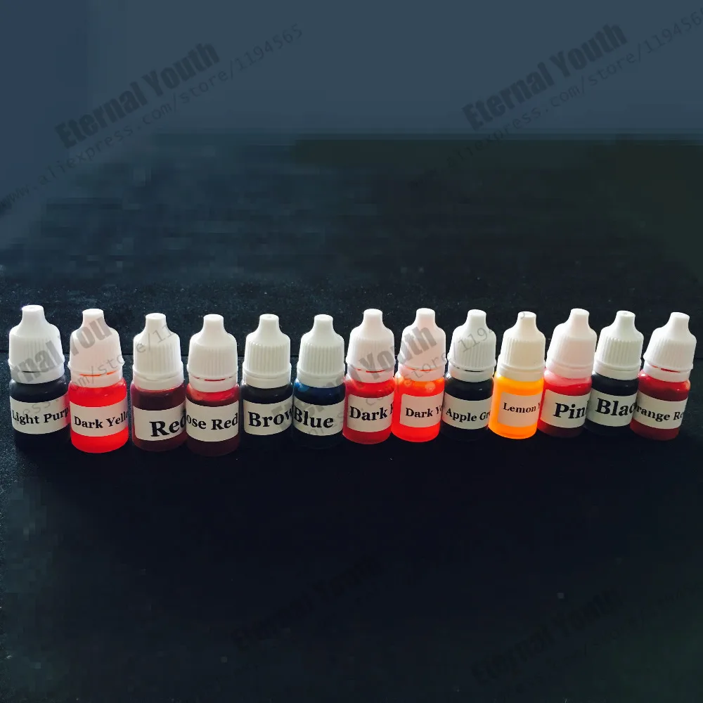 Набор пигментов для мыла ручной работы 13 цветов 5 г * цветов|pigment color|pigment dyepigment soap |