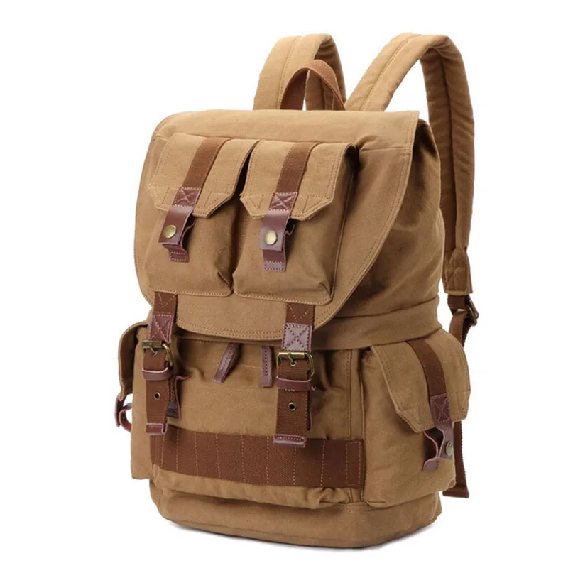 Ударопрочная сумка для камеры рюкзак Canon DSLR портативный винтажный холщовый SLR