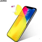 Гидрогелевая пленка для iPhone xr xs max iphone x нано-пленка Взрывозащищенный чехол с полным покрытием для iphone 8 7 6 Plus защита экрана