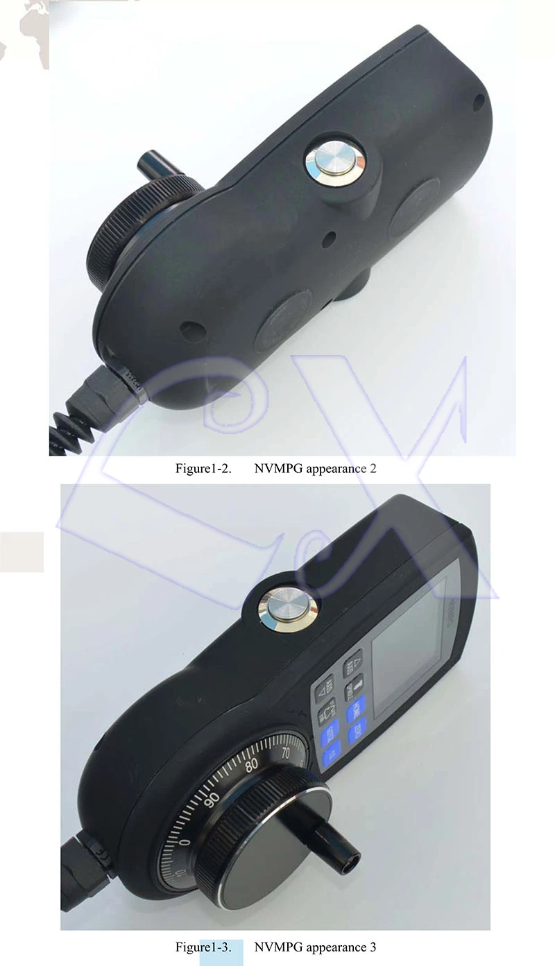 ЧПУ 6 оси NVMPG ручной импульсный генератор с маховиком и ЖК-дисплей RJ45/DB15 серийный Связь протокол