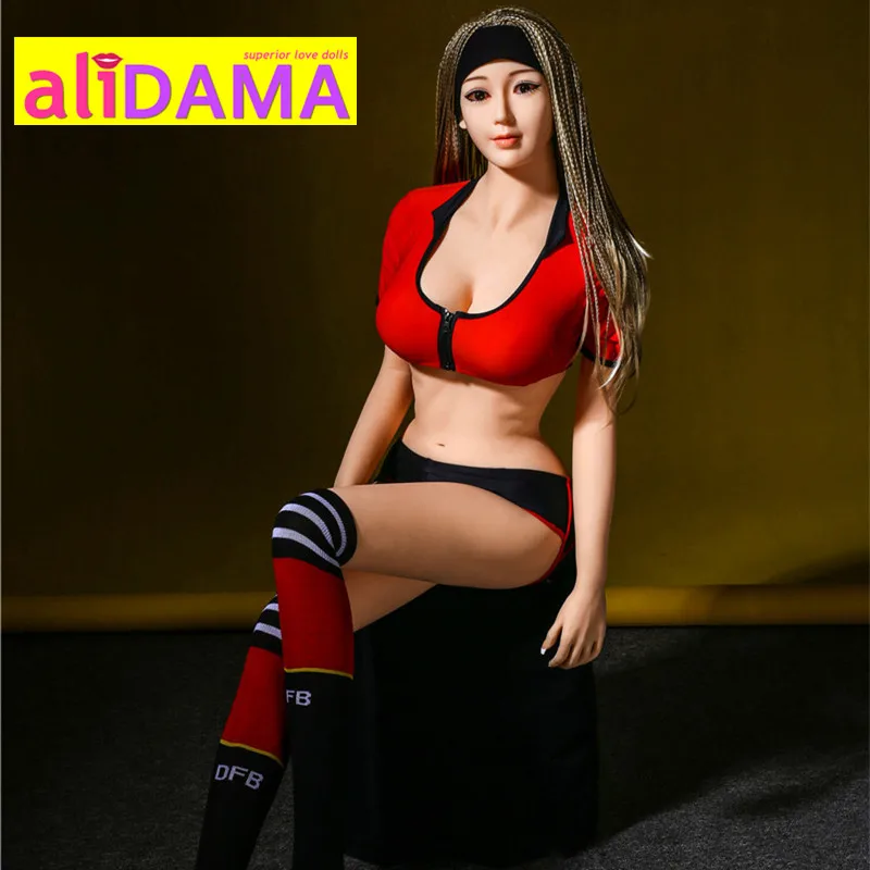 ALIDAMA 158 см (5 18 фута) шведская большая грудь TPE Силиконовая секс-кукла реалистичные