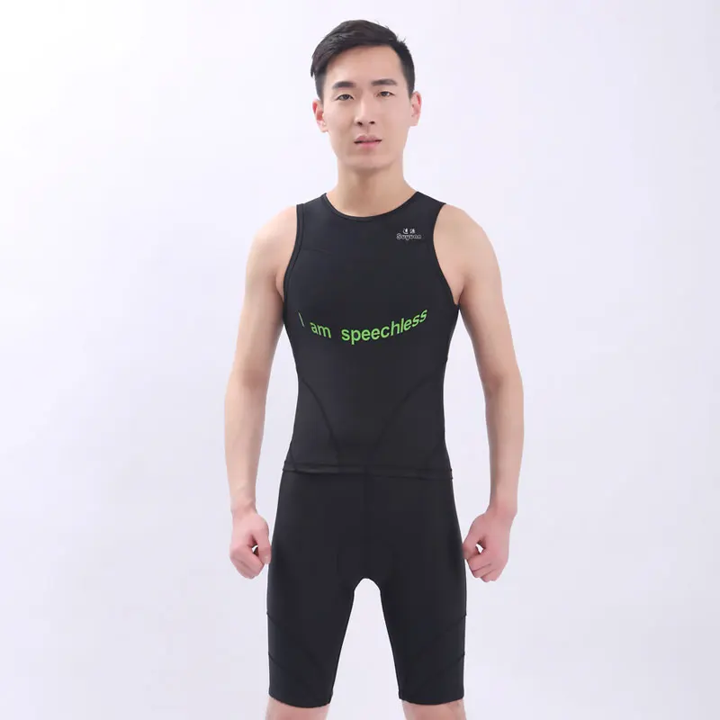 Комбинезон мужской/женский для триатлона с подкладкой и логотипом заказчика |