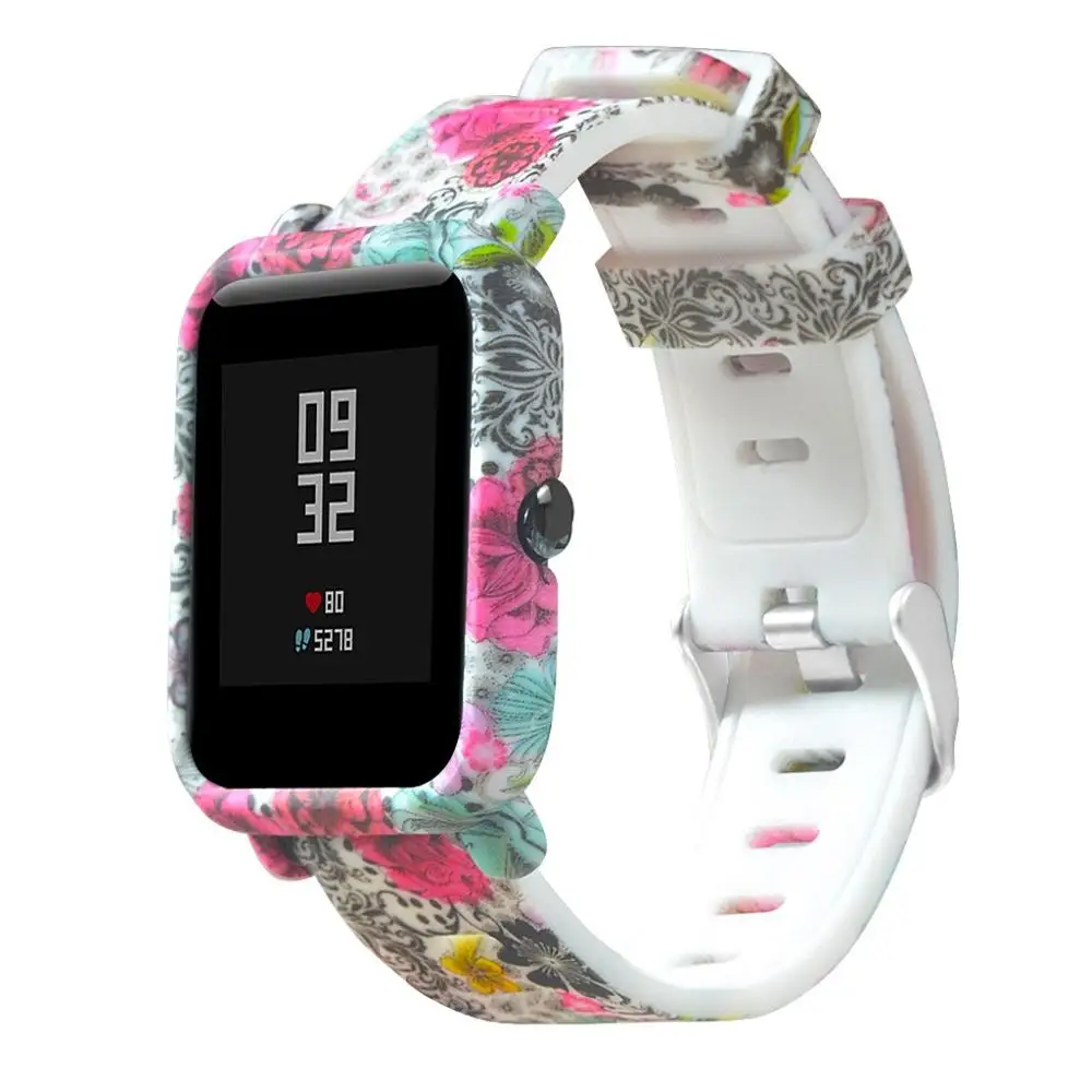 Силиконовый ремешок для наручных часов Xiaomi Huami Amazfit Bip Youth /LITE смарт браслет
