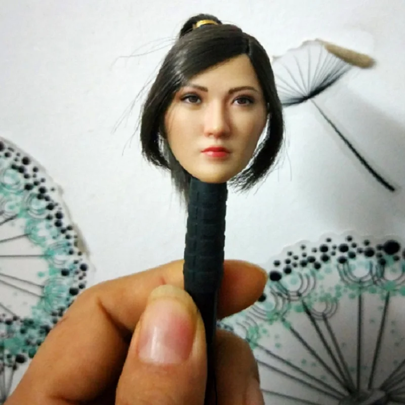 Коллекция 1/6 года знаменитая фигурка головы звезды из Азии Jingtian Linmei модели черных