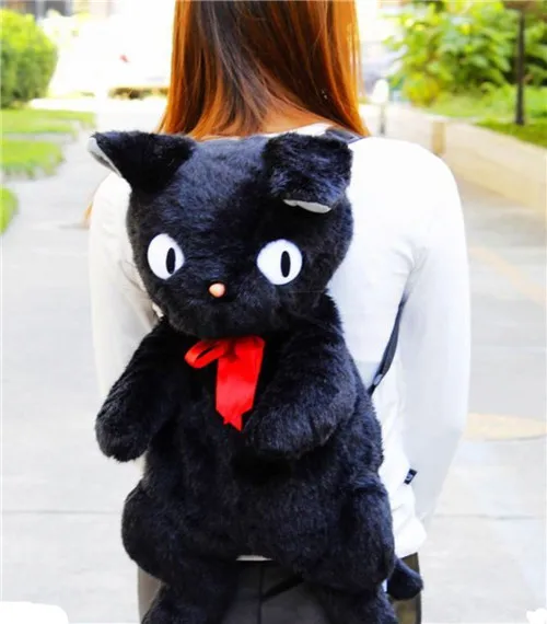 Женский студийный рюкзак Ghibli Black Cat jiji Kiki's Delivery Service плюшевая сумка 70 см 45