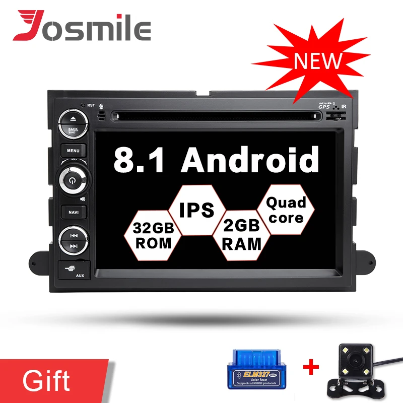 Android 8 1 четырехъядерный 7 &quotgps DAB OBD WiFi Автомобильный dvd плеер для FORD/F