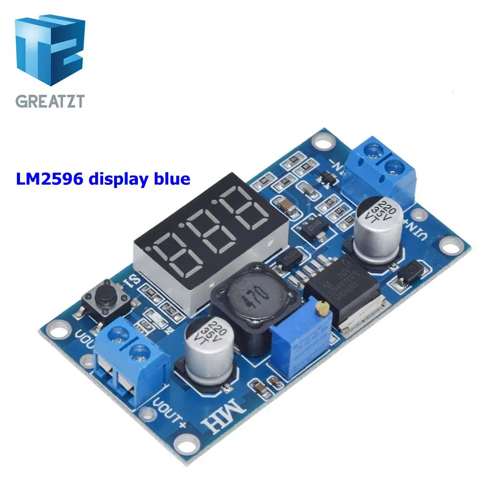 Высокое качество 3A Регулируемый DC-DC LM2596 LM2596S вход 4 V-35 V Выход 1,23 V-30 В постоянного тока dc понижающий Питание Регулятор модуль