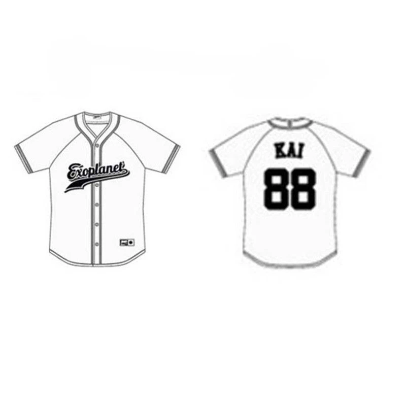 ALLKPOPER Новинка EXO Plane3 Kpop Exo Chanyeol Sehun Xiumin Baekhyun футболка K-POP Exo футболки Harajuku Топ Футболка для женщин и мужчин - Цвет: KAI