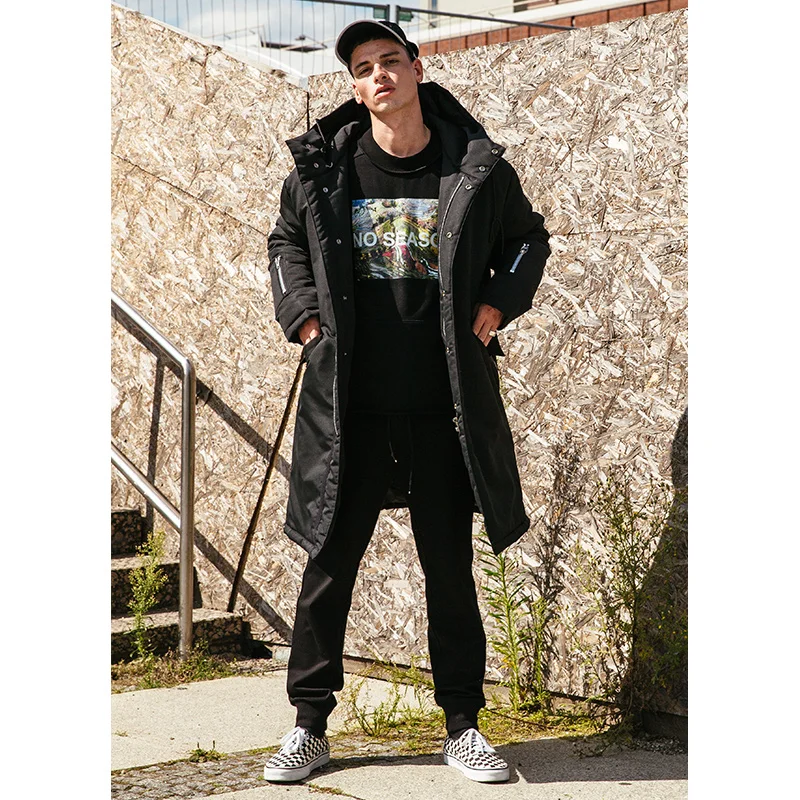 VIISHOW уличная мужская зимняя куртка брендовая парка 2018 Manteau Homme Hiver зимнее пальто