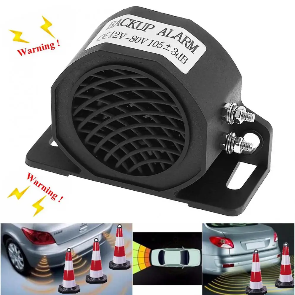 

KX-5028 черный 105dB 12V вспять резервного копирования для звуковой сигнал Динамик для мотоциклов автомобиль трехколесный велосипед