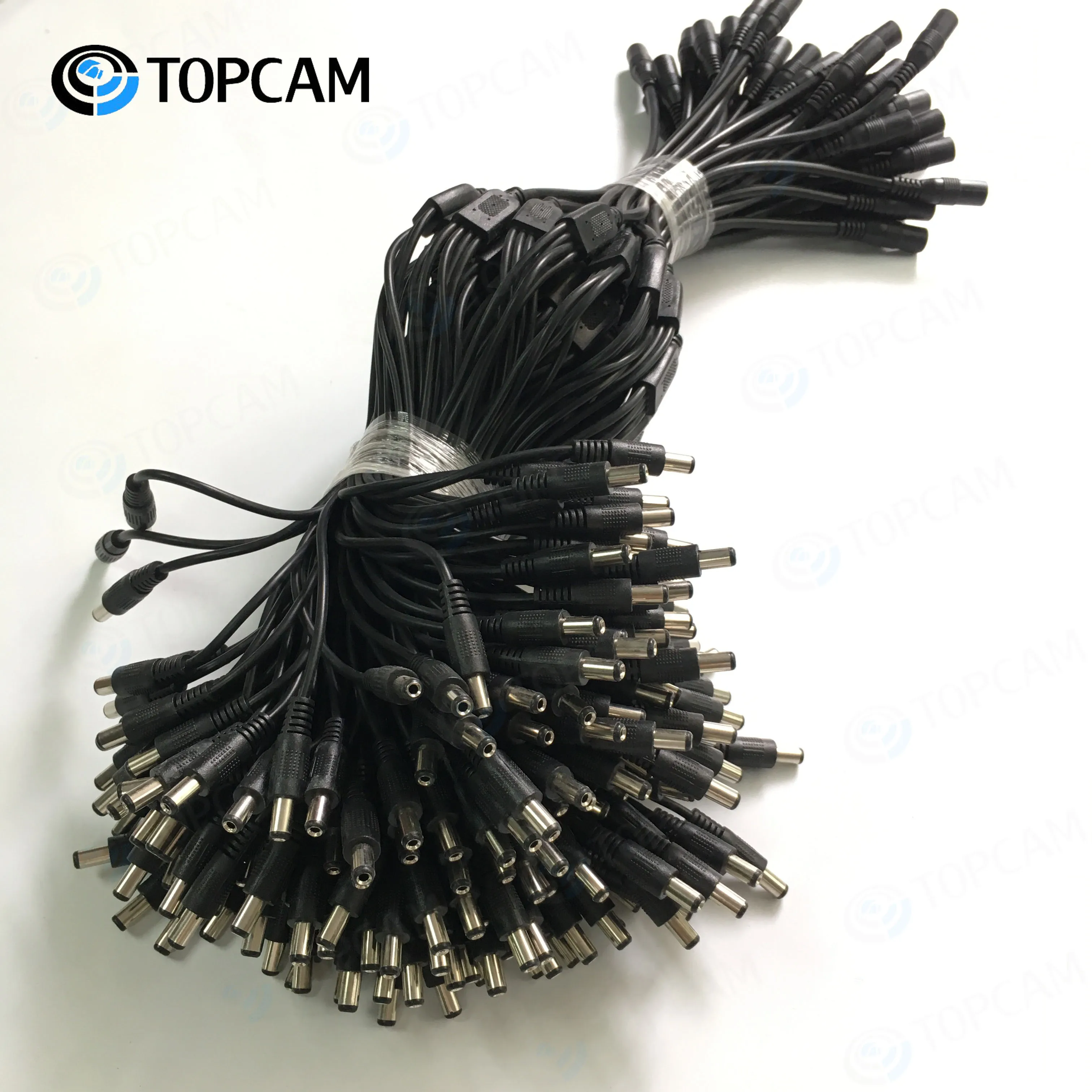 Мощность Splitter 4 Way Мощность Splitter кабель 1 штекер до 2 двойной Женский Шнур для видеонаблюдения камера 5,5 мм/2,1 мм