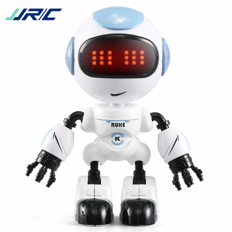 JJRC R8 сенсорный зондирующий светодиодный радиоуправляемый робот умный голос DIY