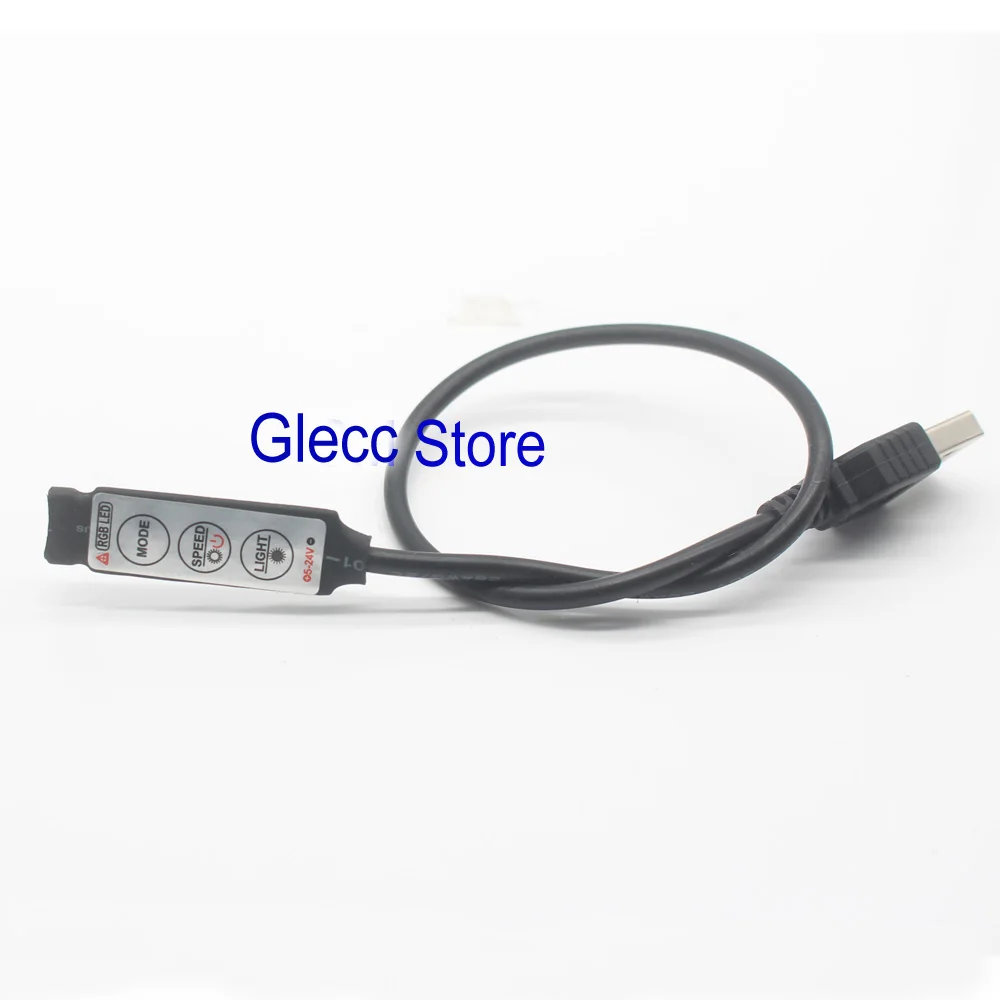 DC 5V светодиодный RGB Controller Mini 3Key 4Pin пульт дистанционного управления диммер для SMD