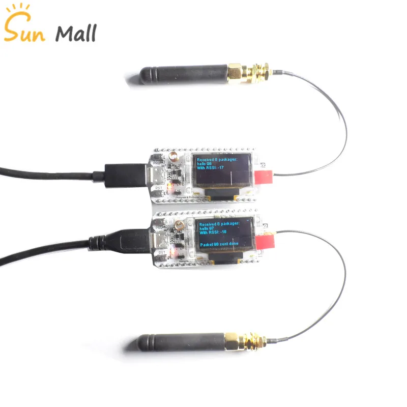 2 шт. новая версия 433 МГц/868 МГц 915 SX1276/SX1278 ESP32 LoRa OLED Bluetooth WIFI комплект Lora 32 V2 макетная