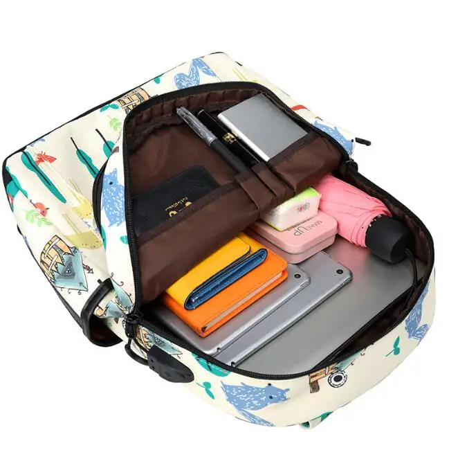 Классический оригинальный женский студенческий модный рюкзак Mochila Feminina 2019